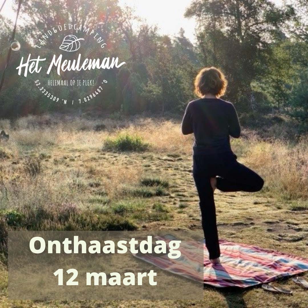 Onthaastdag 12 maart