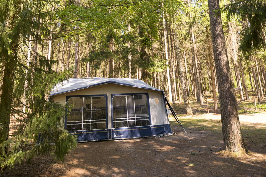 Naturplatz bei Naturcamping het Meuleman