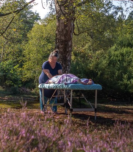 Masseuse Saskia Kienhuis stelt zich voor