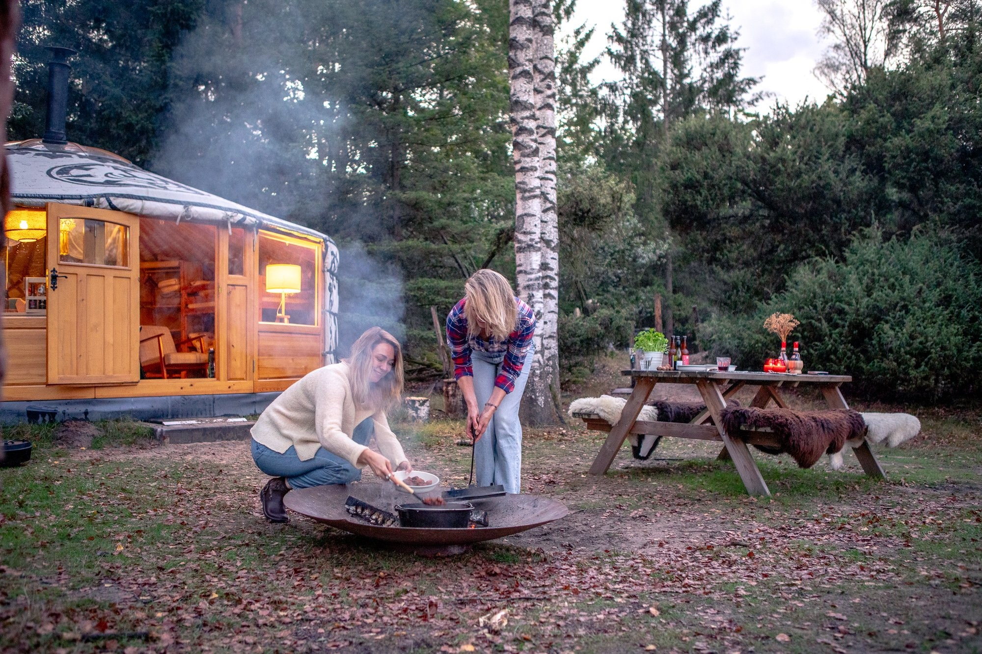 NIeuw: buiten koken, borrelen en ontbijten