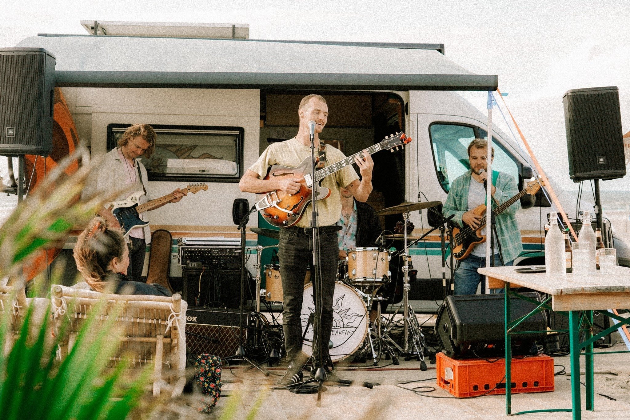 Live optreden van Rum for Breakfast tijdens Pinksteren